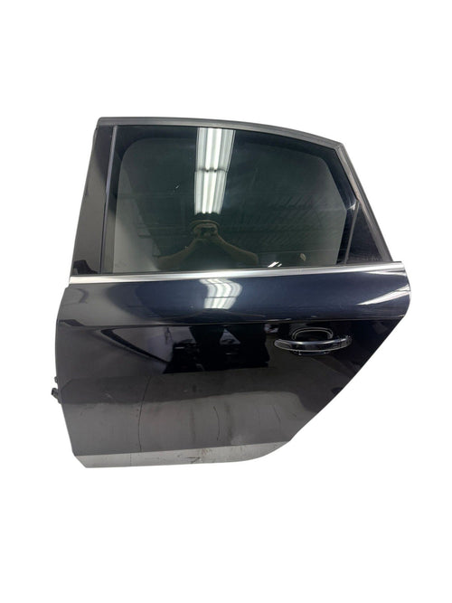 10-16 Audi S4 A4 REAR LEFT DRIVER SIDE DOOR ASSEMBLY MOONLIGHT BLUE LX5R OEM