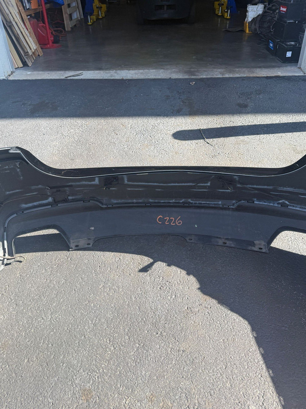 2011-2016 BMW M5 550i 528i Rear Bumper Cover M package Park Assist *scratches*