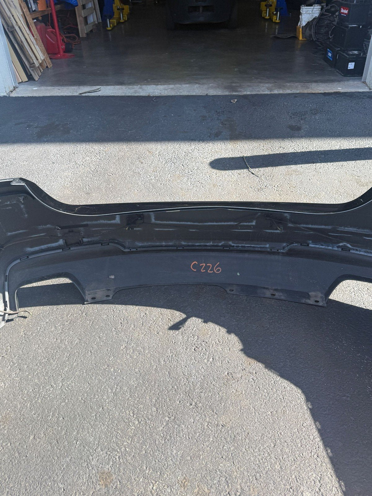 2011-2016 BMW M5 550i 528i Rear Bumper Cover M package Park Assist *scratches*