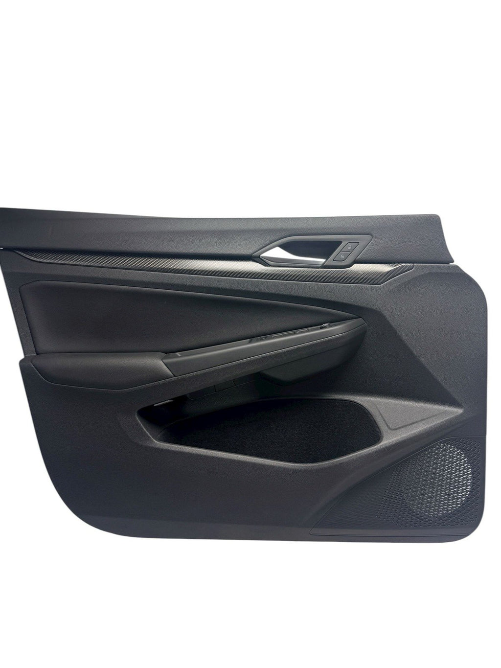 2022 - 2024 VW GOLF R GTI FRONT LEFT DRIVER SIDE DOOR PANEL WITH CARBON TRIM OEM