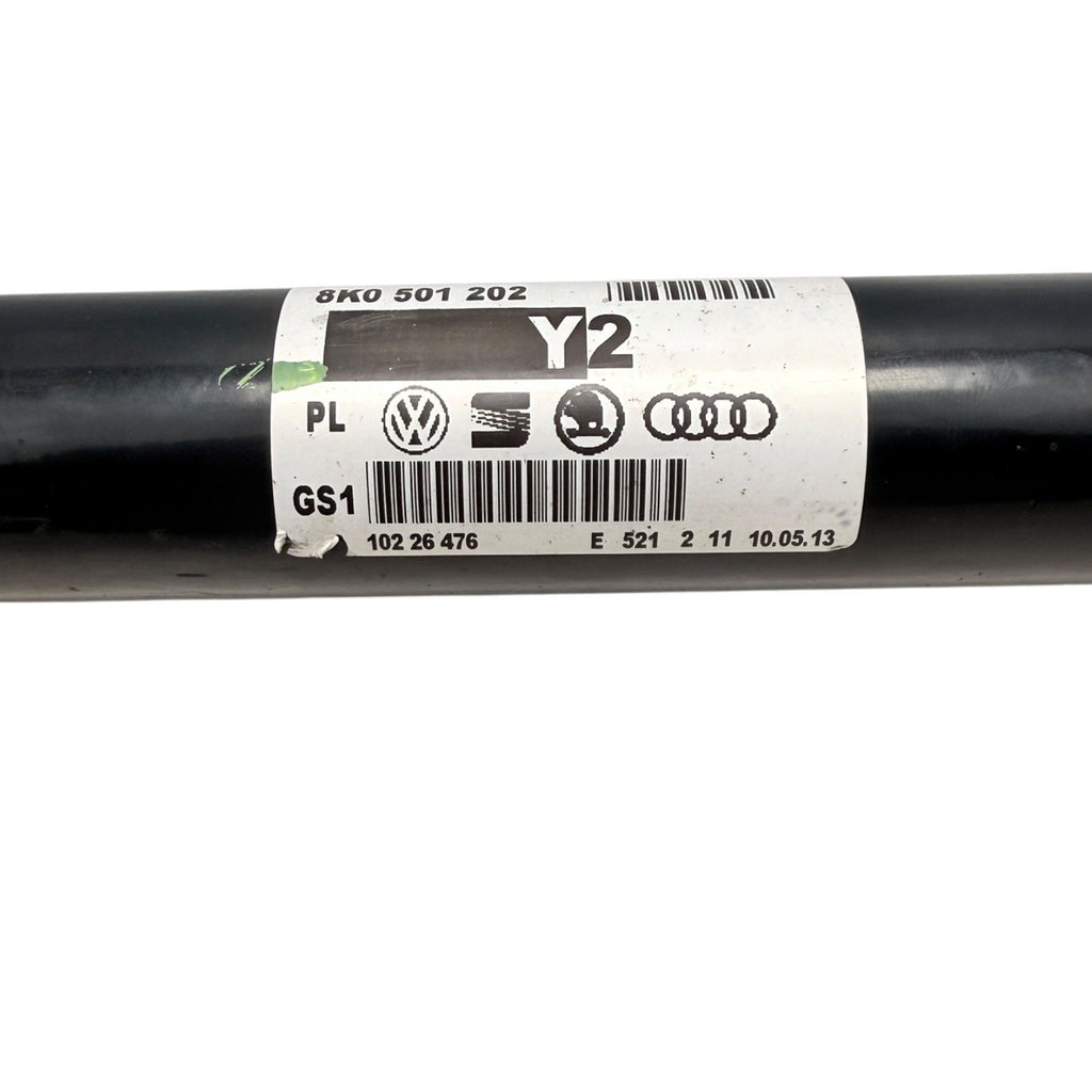 2011-2017 AUDI S4 S5 RS5 REAR CV AXLE SHAFT RH PASSENGER SIDE 8K0501202