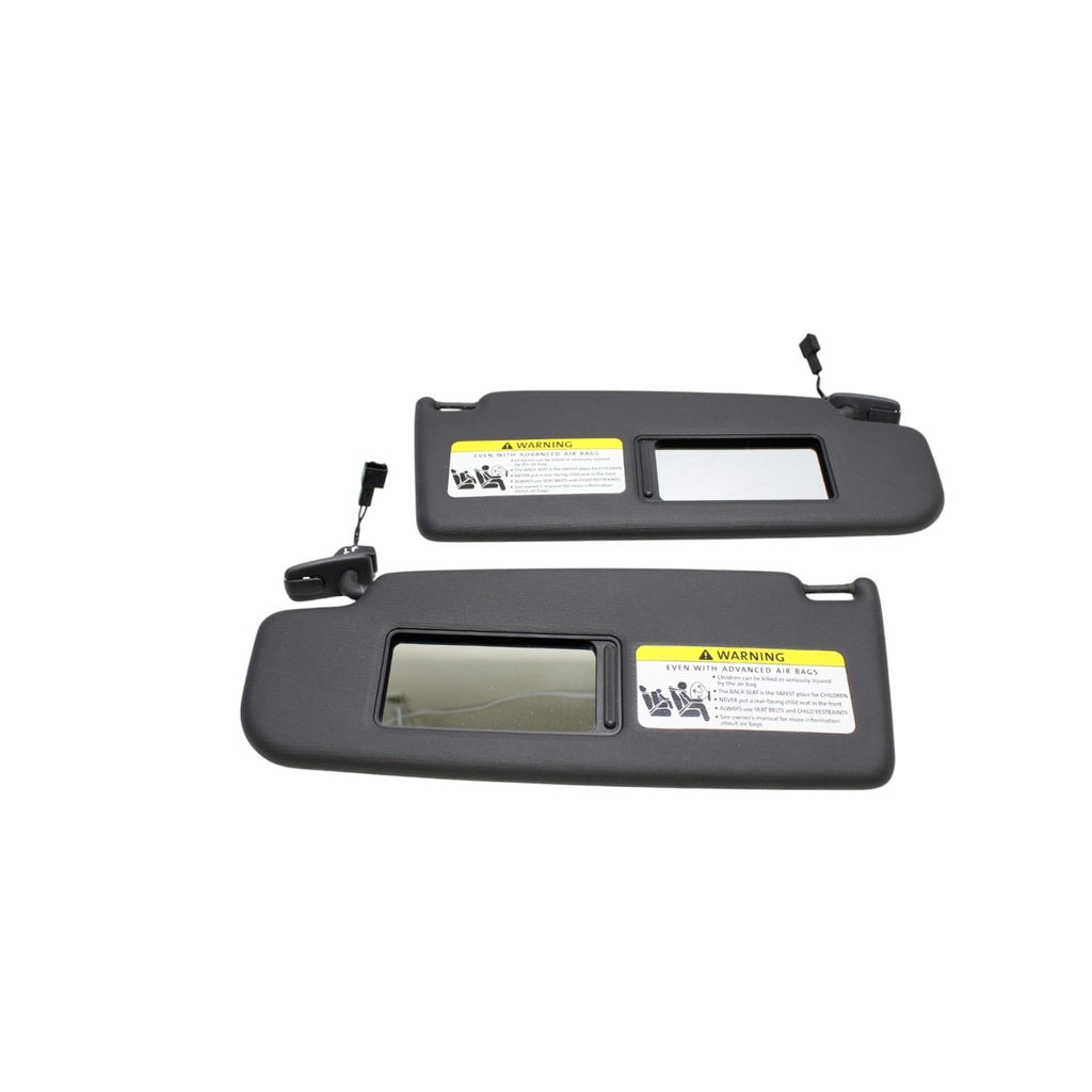 2006-2009 Volkswagen Golf Rabbit GTI R32 Left and Right Sunvisor Pair OEM