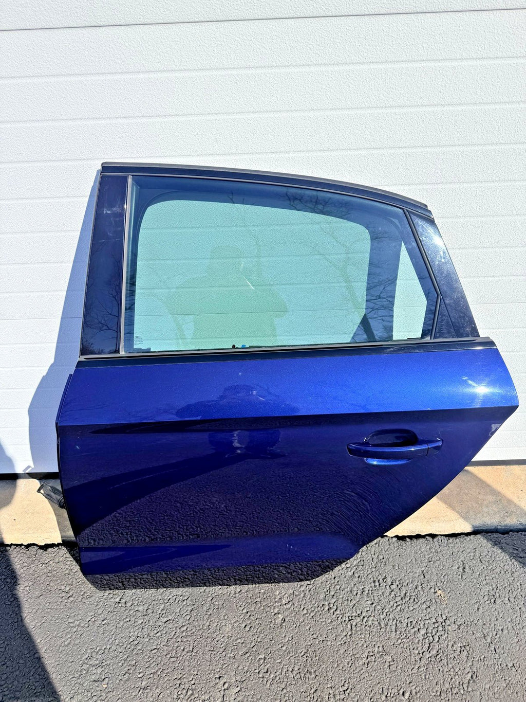 2015-2020 Audi A3 S3 RS3 Rear Door LH Driver Navarra Blue LX5H 8V5833051C