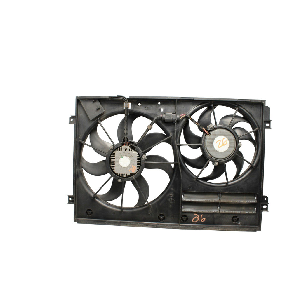 2010 Audi TTS Radiator Cooling Fan Shroud Assembly 1K0121207 OEM