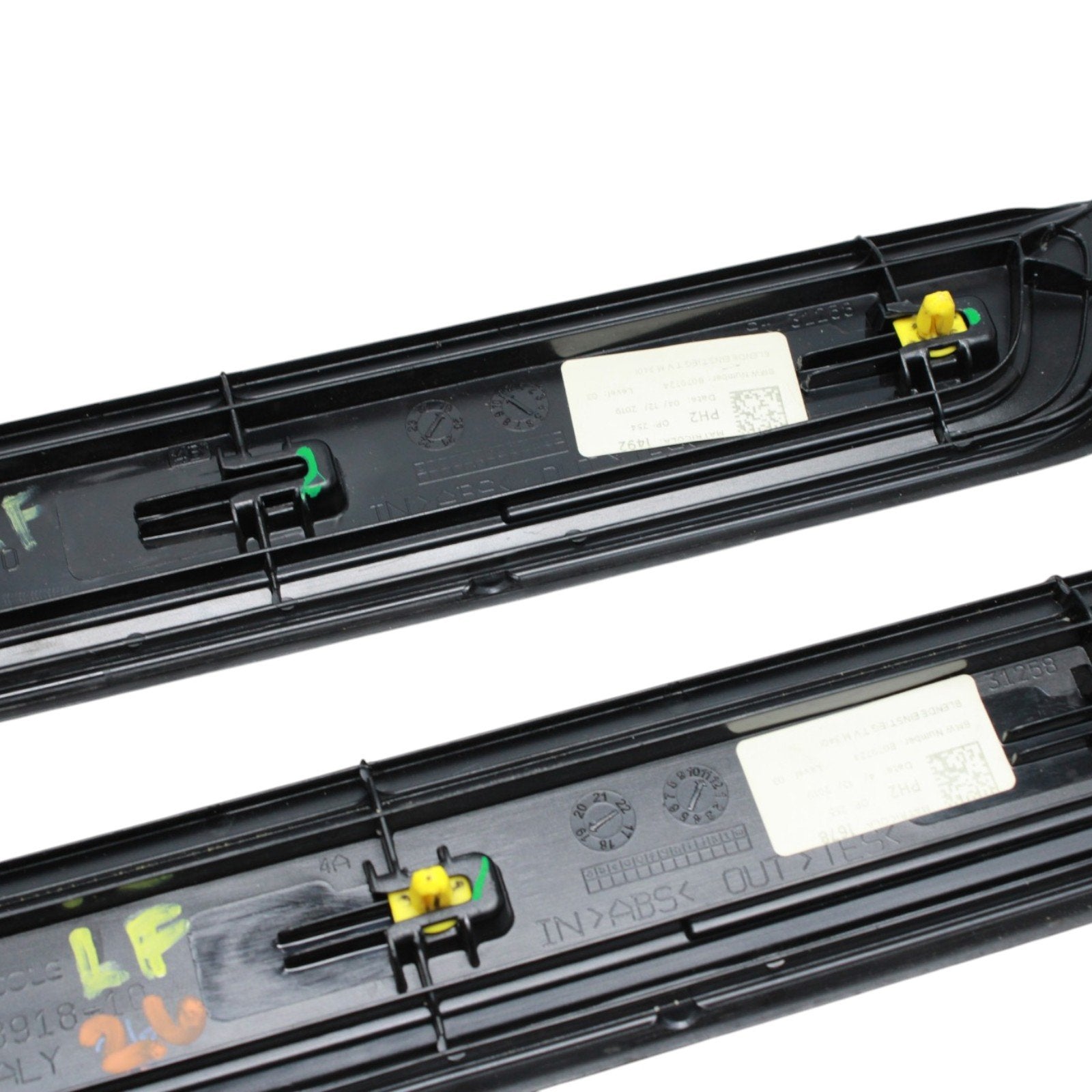 2019-2024 M340i G20 Front Left and Right Door Sill Scuff Plate Set Pair OEM