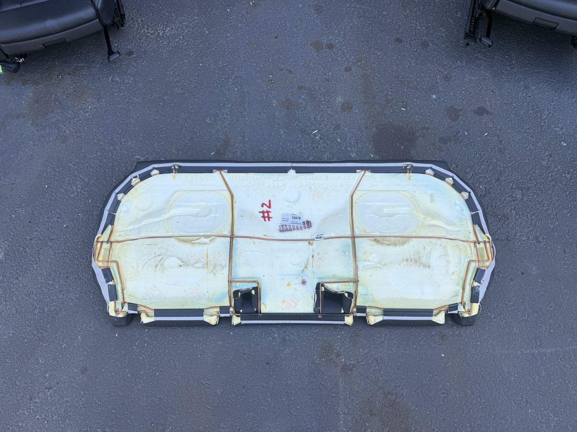2017-2020 Audi S3 Front & Rear Seats - Airbag Deployed