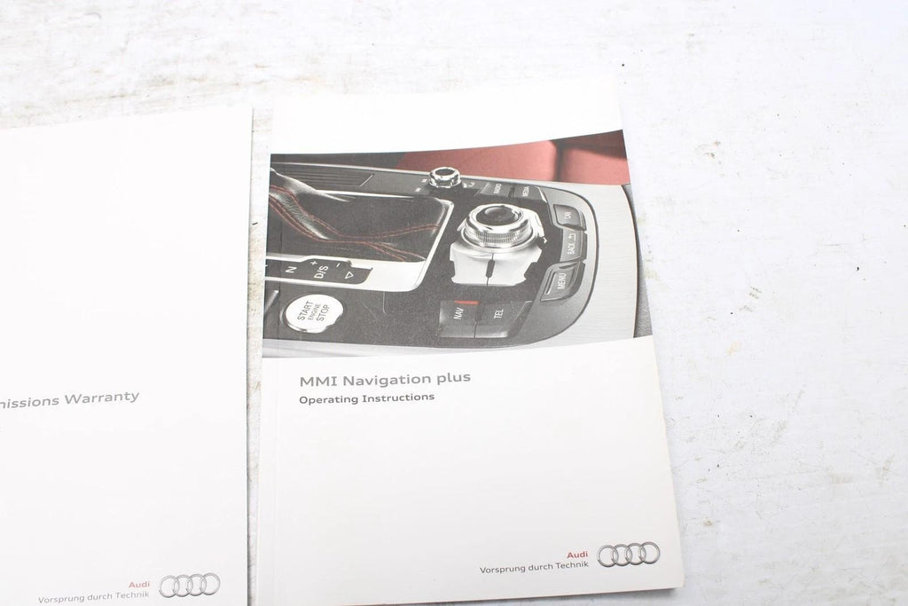 2013 AUDI A4 S4 OWNERS MANUAL SET WITH CASE OEM