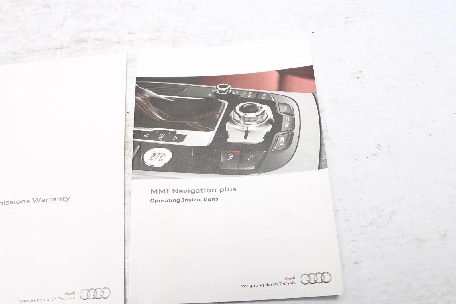 2013 AUDI A4 S4 OWNERS MANUAL SET WITH CASE OEM