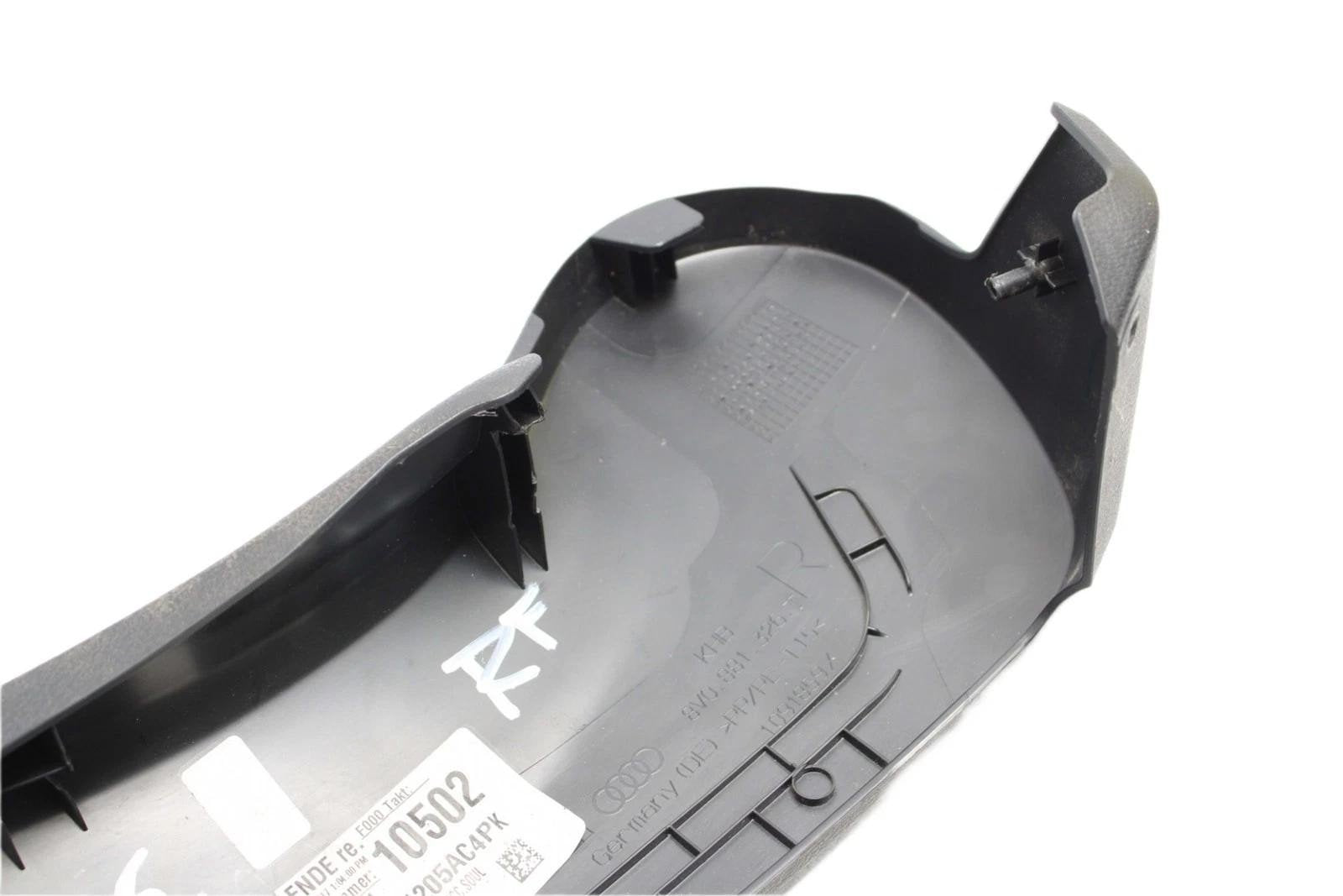 2017 - 2020 AUDI S3 RH PASSENGER SIDE FRONT SEAT CONTROLS WITH TRIM OEM