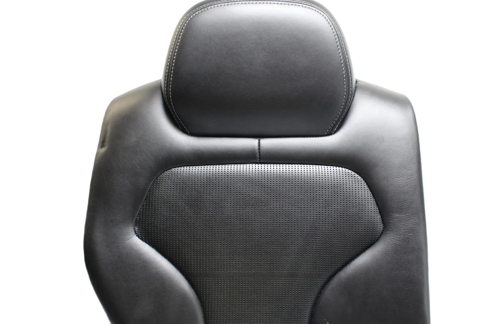 2015 - 2020 BMW M4 F82 OEM REAR RIGHT UPPER SEAT BACK W/ HEADREST | BLACK MERINO