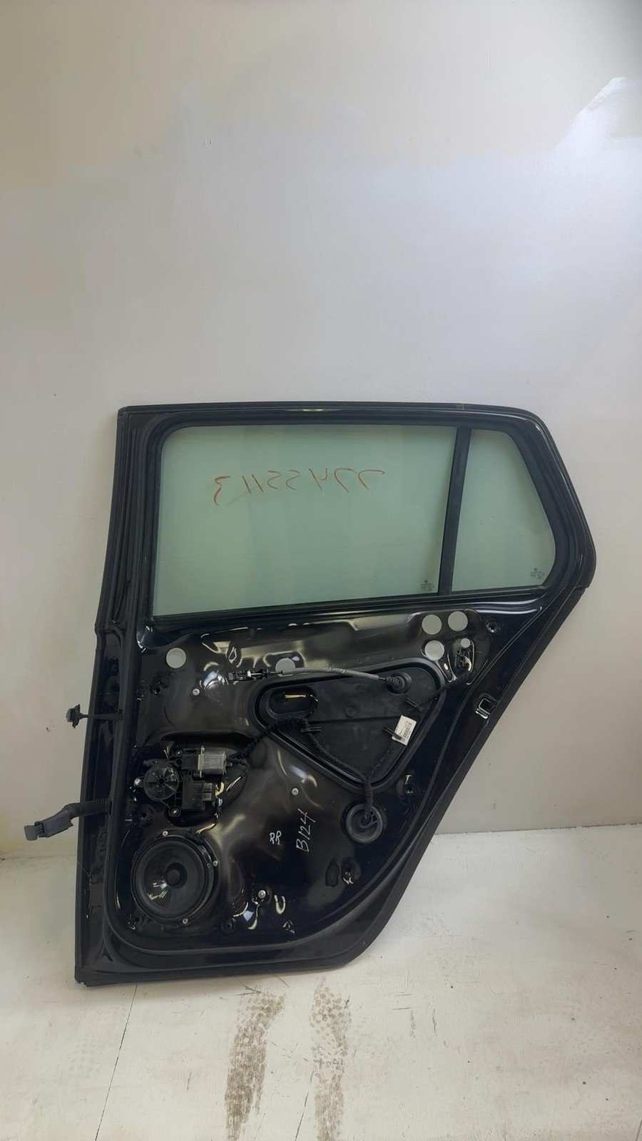 MK7 VW GTI Golf R Rear Right Door Shell Passenger Side Black Pearl Oem 2015-2021