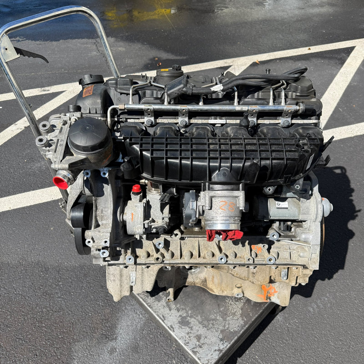 14-16 OEM BMW F30 F33 F34 F36 EWG AWD Long Block N55 ENGINE MOTOR 81k Miles