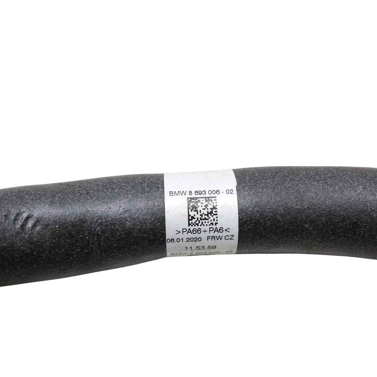 2019-2025 BMW M340i G20 B58 Engine Breather Pressure Vent Hose Pipe Line 8693006