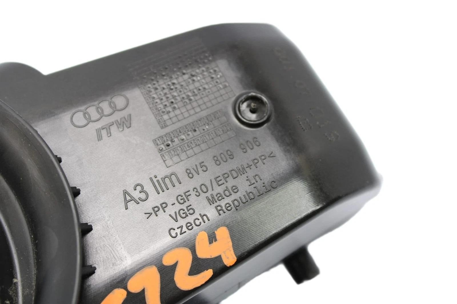 2015-2020 AUDI A3 S3 8V FUEL TANK HOUSING GAS TANK DOOR FLAP GRAY OEM