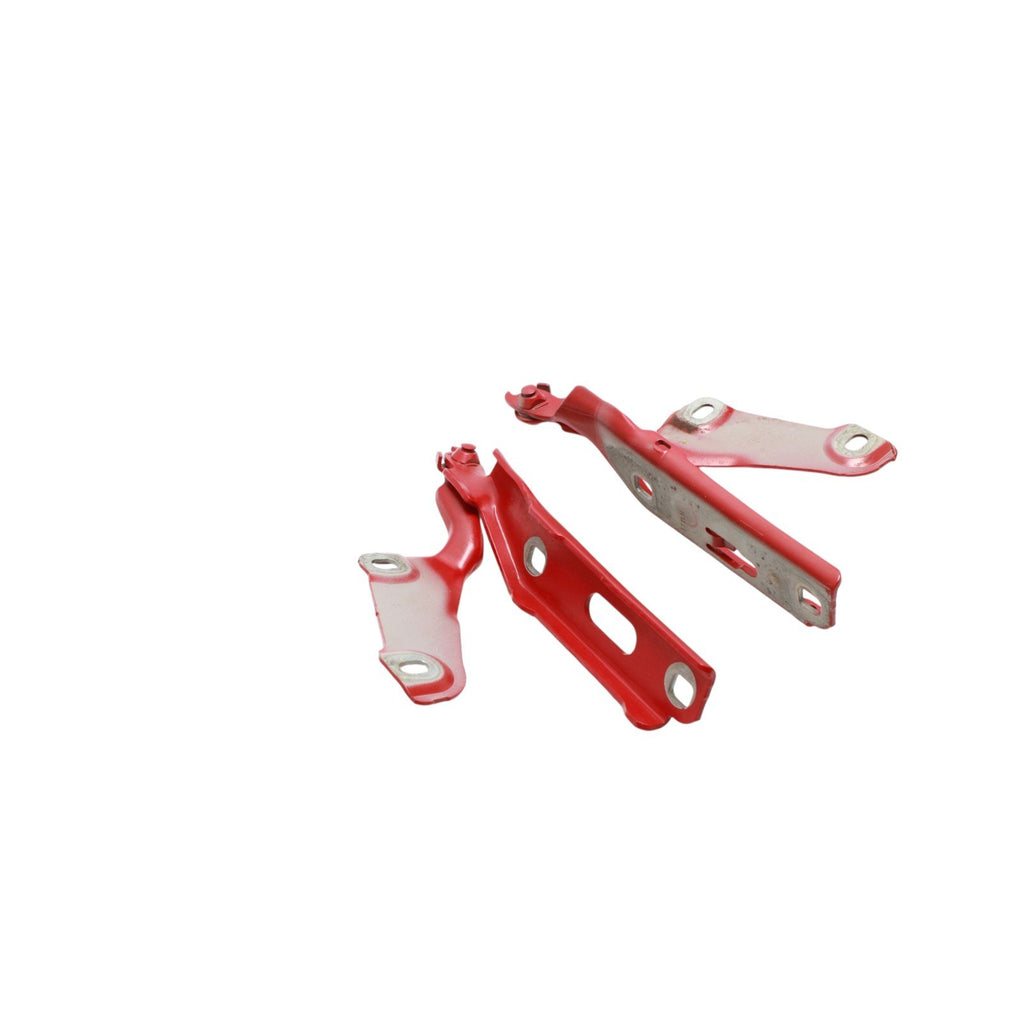 2017-2020 Audi A3 S3 Hood Hinge Pair Set Tango Red 8V0823302, 8V0823301