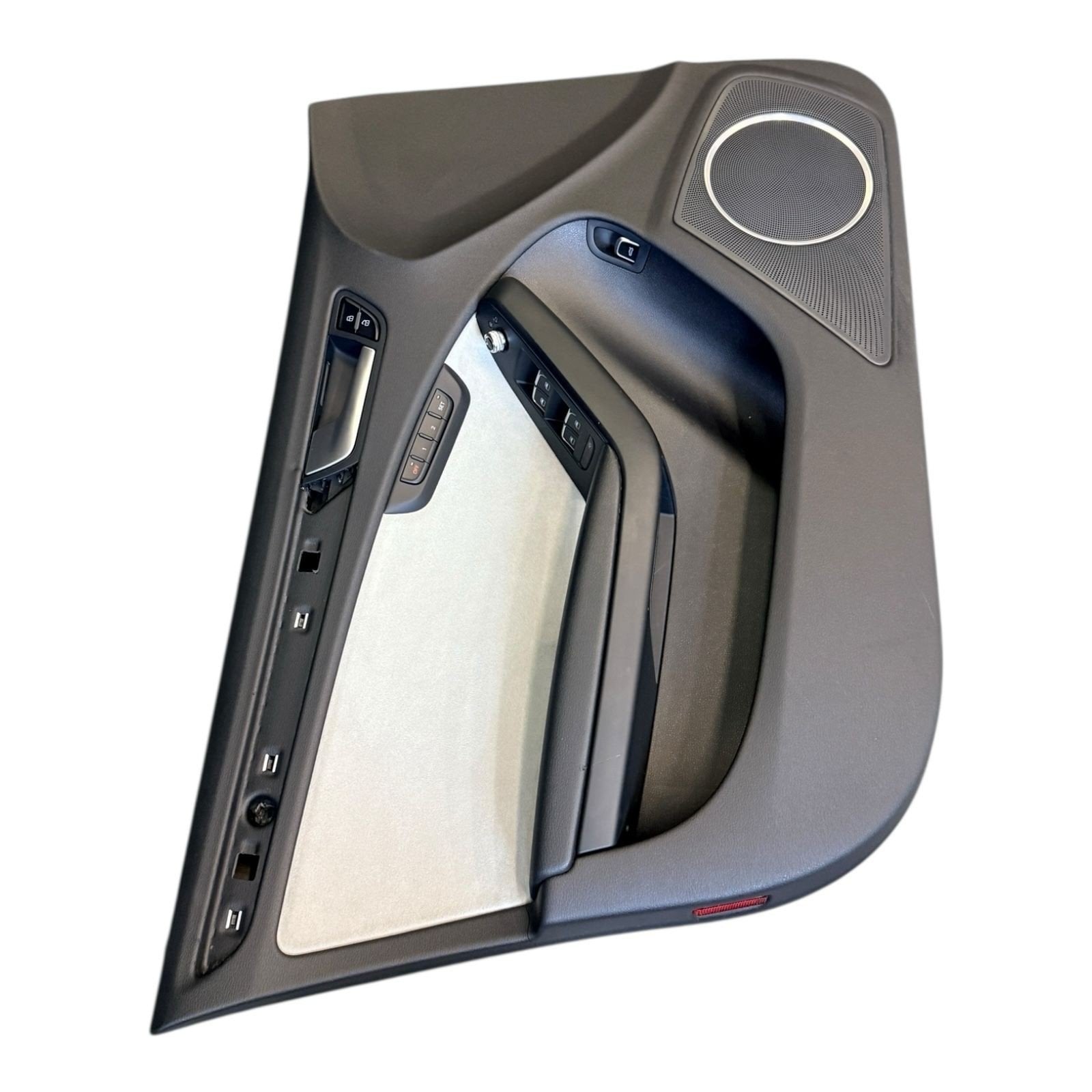 2009-2016 AUDI S4 FRONT & REAR DOOR PANELS ALCANTARA SILVER PANDA OEM *NOTE*