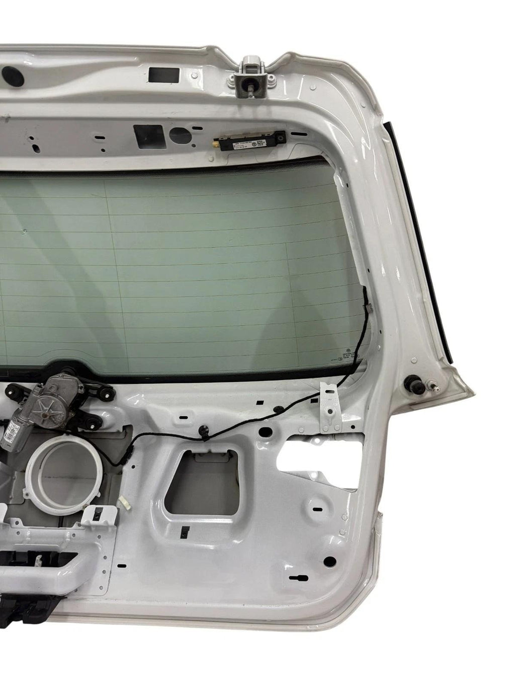 MK7 VW GTI GOLF R REAR HATCH TRUNK PURE WHITE GENUINE OEM 2015-2021 *SCRATCHED*