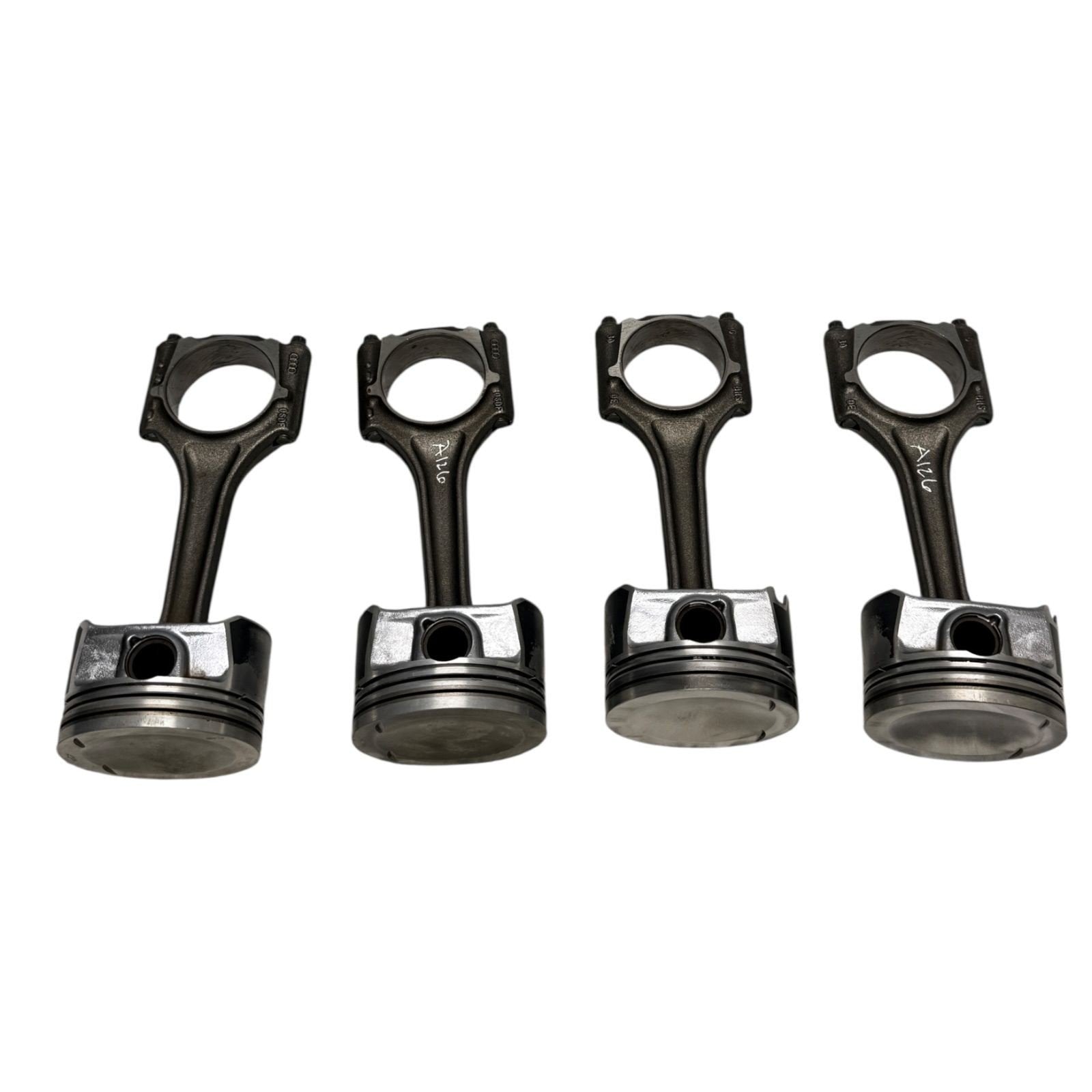 2012-2013 Volkswagen Golf R Pistons & Connecting Rods OEM Set Of Four