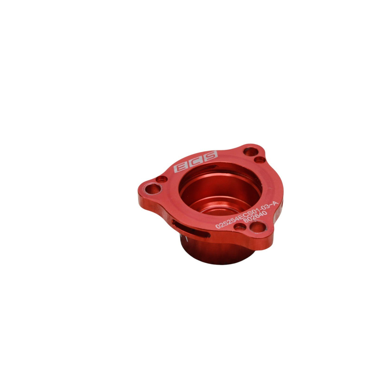 ECS Tuning Atmospheric Diverter Valve Spacer Red for Volkswagen Audi MK7 8V