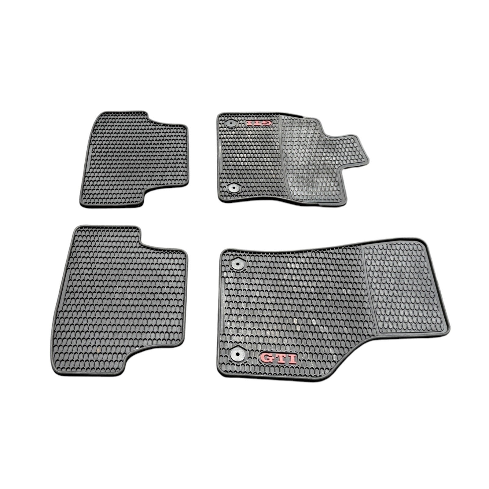 2015-2021 Volkswagen GTI All Weather Factory Floor Mats Genuine 4pc Set OEM
