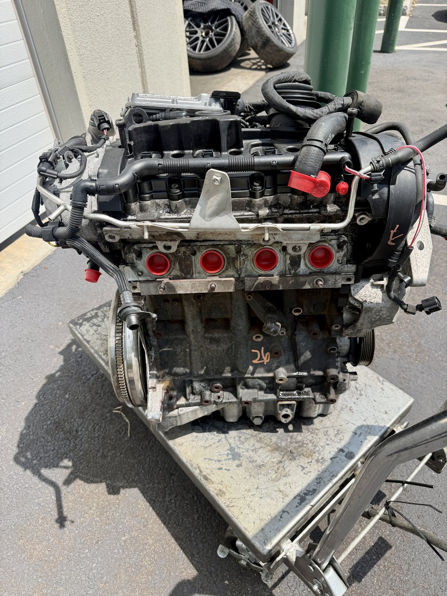 2009-2010 MK2 Audi TTS 2.0L CDMA Complete Running Engine Motor 157K Miles