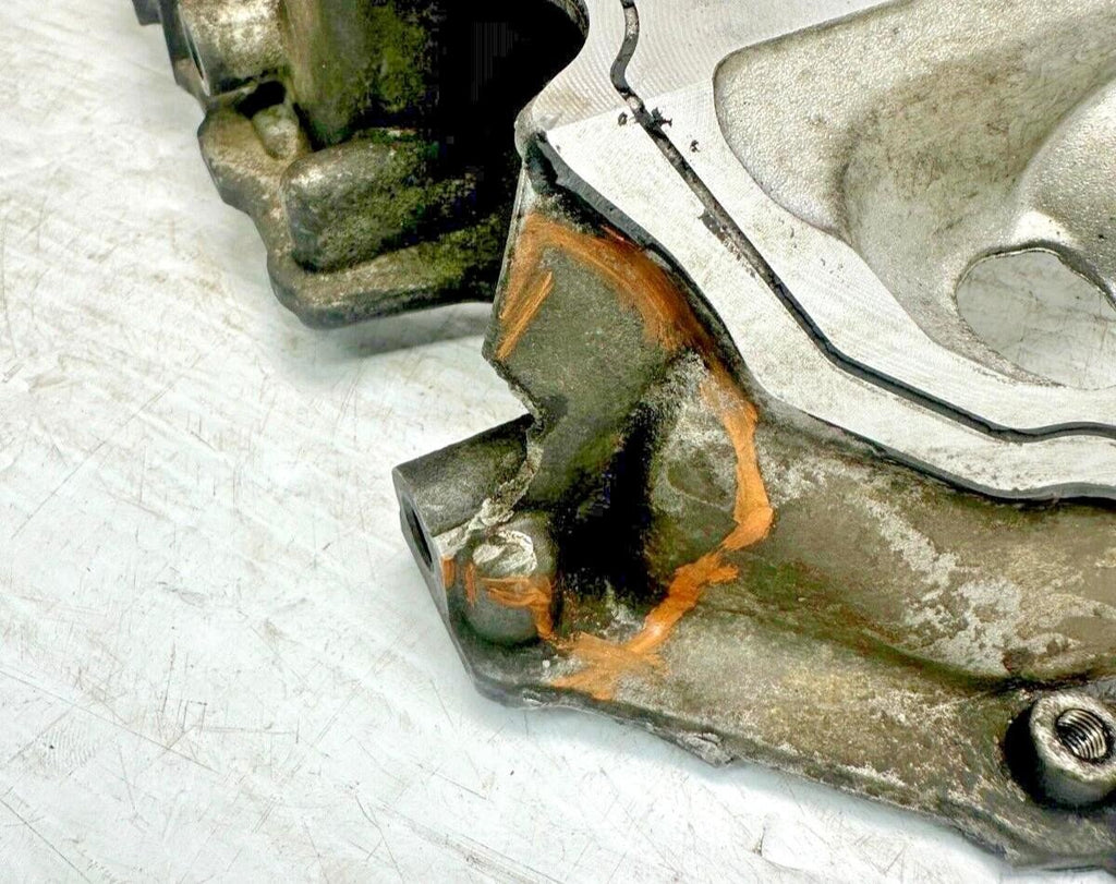 2015 - 2018 VW GTI 2.0T UPPER ENGINE OIL SUMP PAN 06K103603 *broken tab see pics