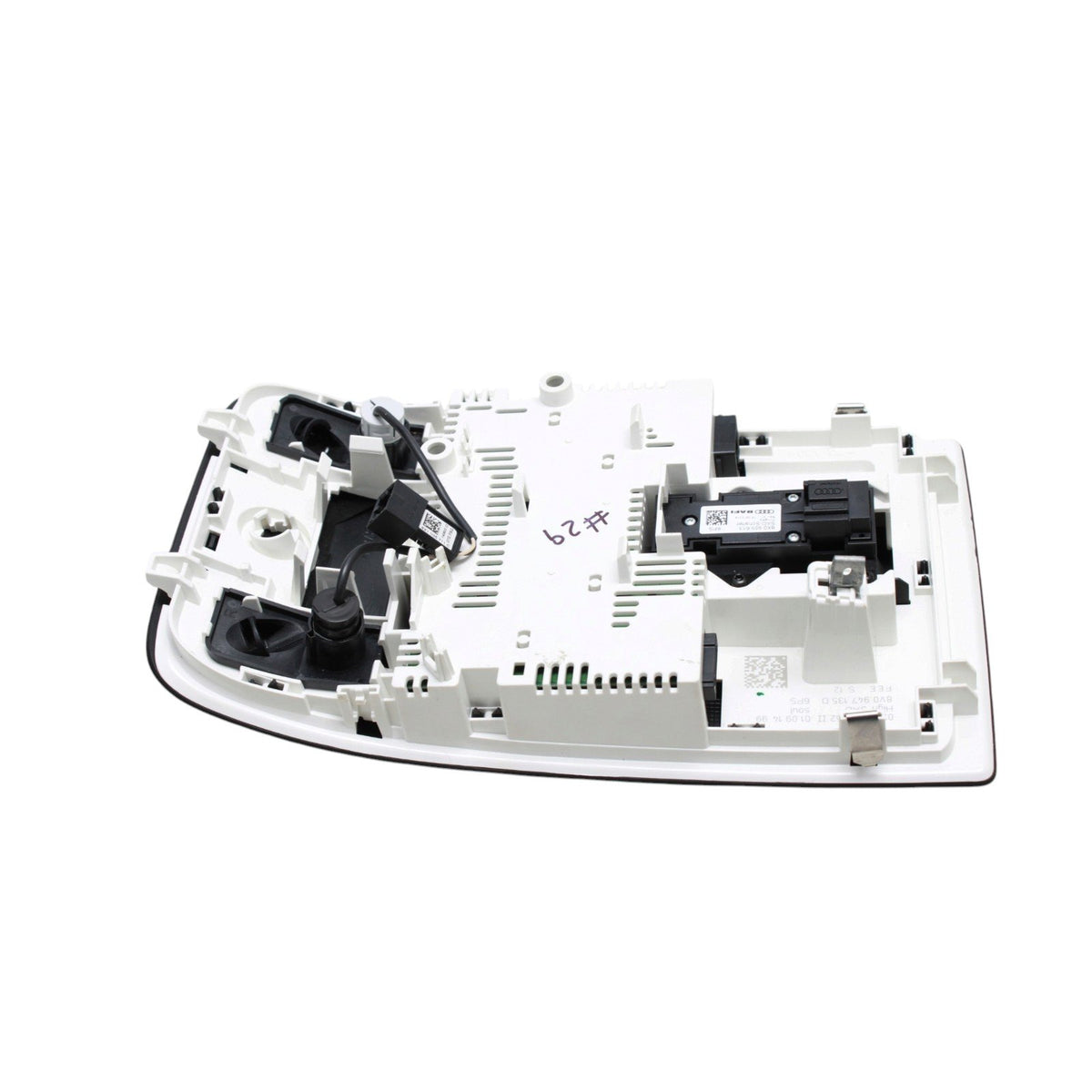 15-16 Audi A3 S3 Front Roof Overhead Dome Light Sunroof Switch Panel 8V0947135D