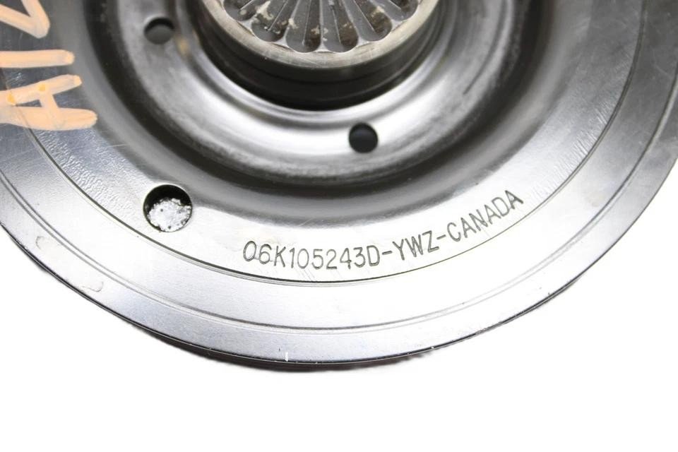 2008-2024 VW AUDI 2.0L GAS ENGINE HARMONIC BALANCER CRANKSHAFT PULLEY OEM