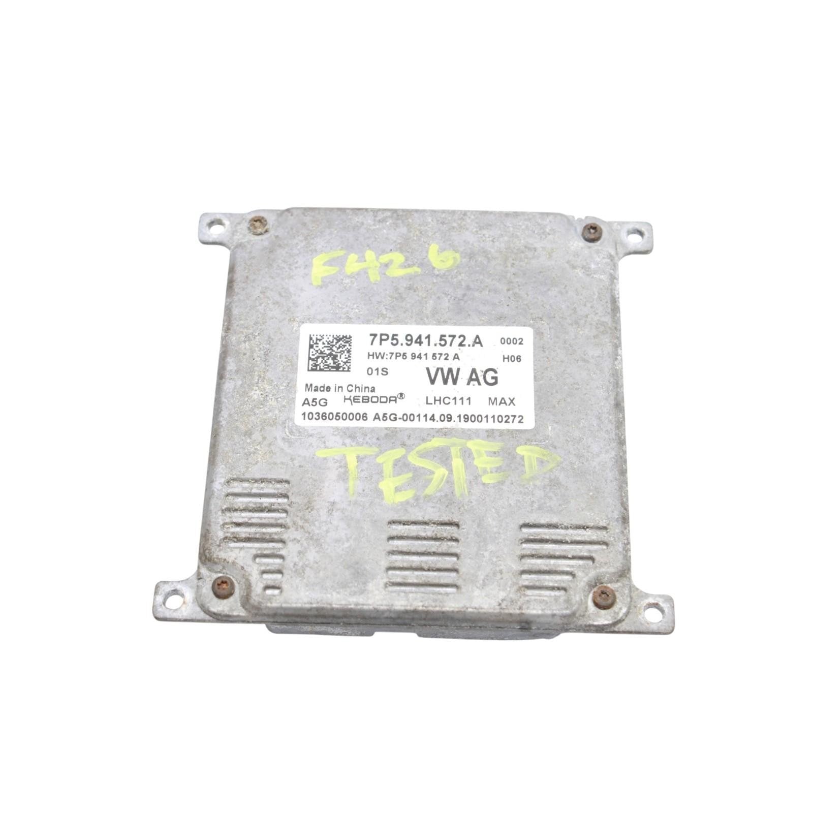 2015-2021 Volkswagen GTI Golf R LED Headlight Control Module 7P5941572A OEM