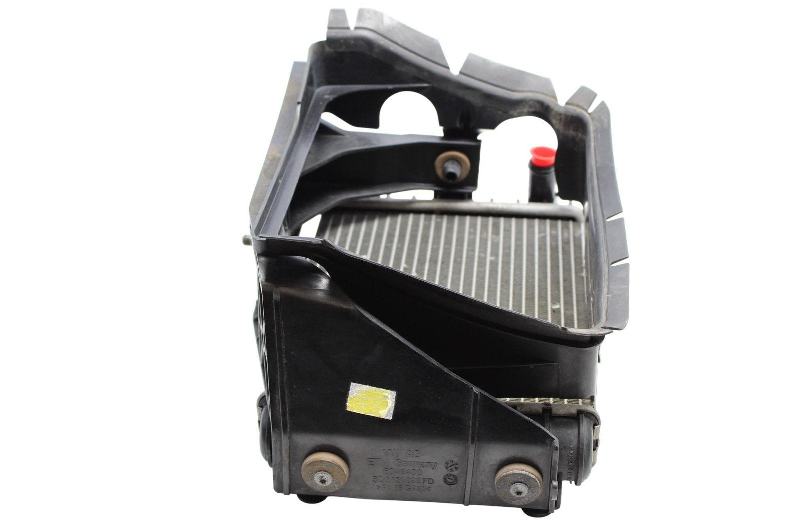 2017 - 2020 AUDI S3 RH PASSENGER AUX RADIATOR WITH BRACKET & DUCT 5Q0121251HA