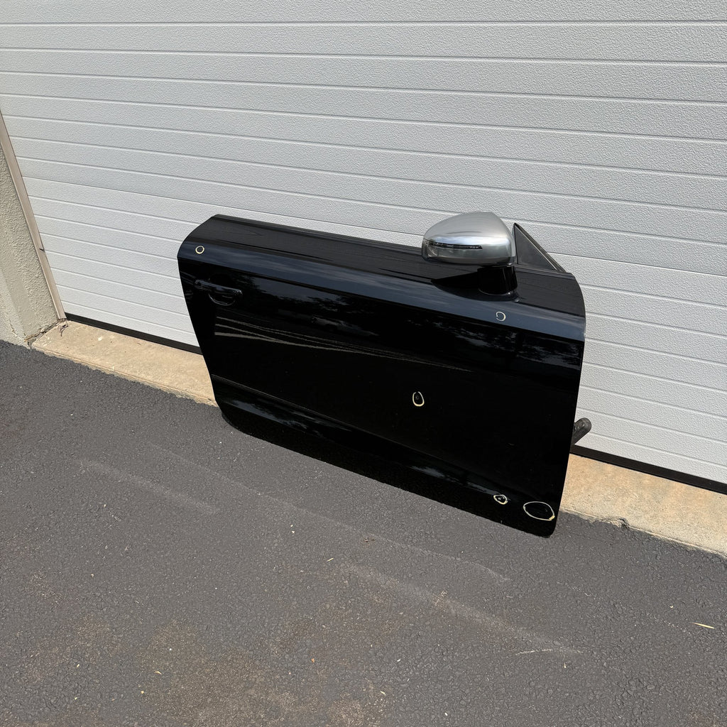 08-15 Audi 8J TT TTS Door Shell Right Passenger Side Black W Mirror 8J0831052A
