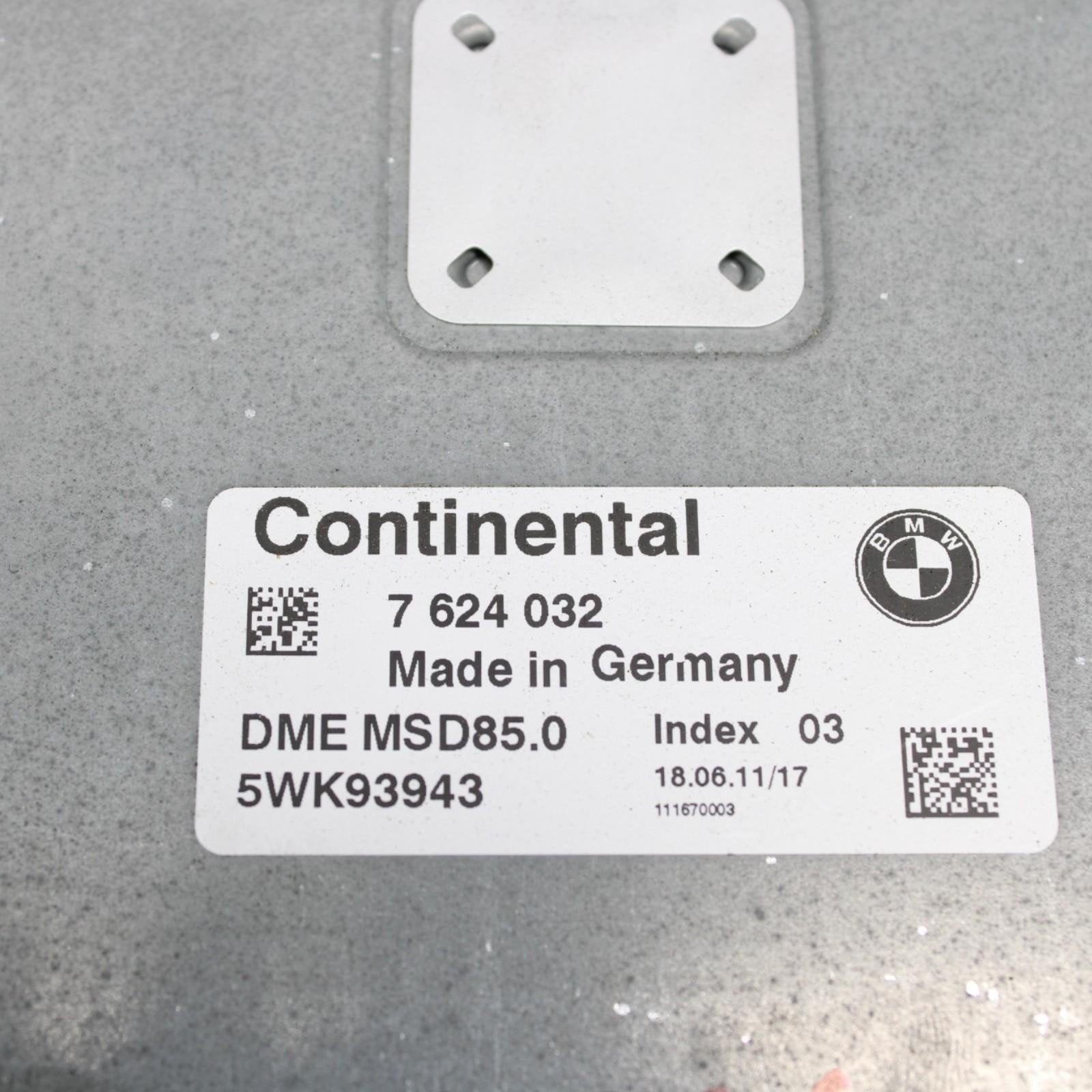 09-13 BMW 550i 650i 750i N63 DME Engine Computer Control Module OEM