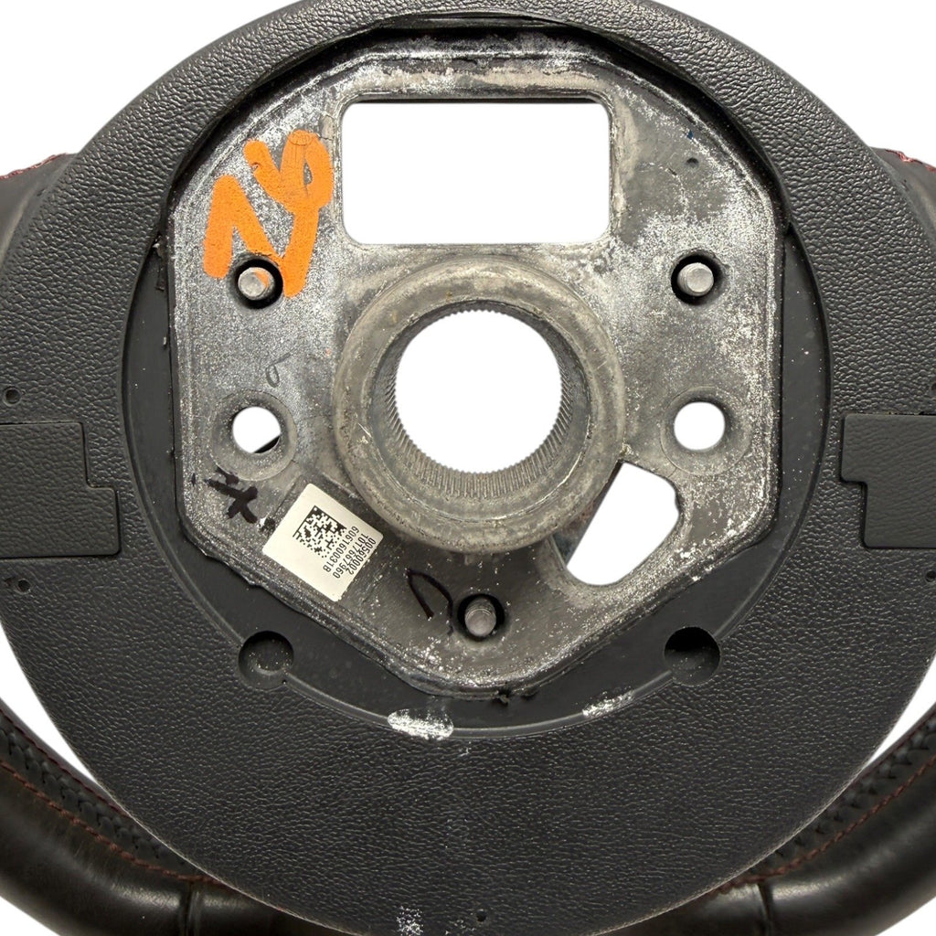 2008-2015 MK2 Audi TTS OEM Steering Wheel Black Flat Bottom Paddle Shifters