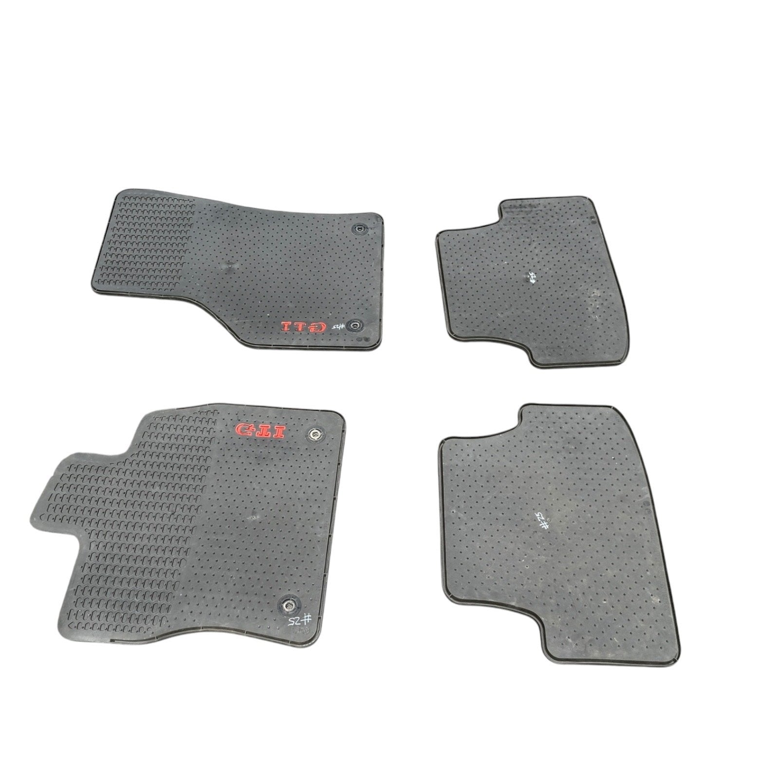 2015-2021 Volkswagen GTI All Weather Factory Floor Mats Genuine 4pc Set OEM
