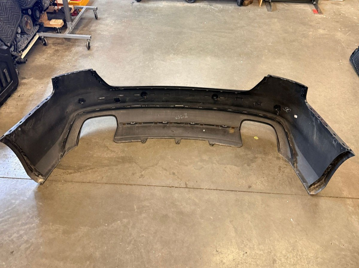 13-16 Audi S4 A4 S-Line B8.5 Rear Bumper Cover OEM MOONLIGHT BLUE LX5R *damage*