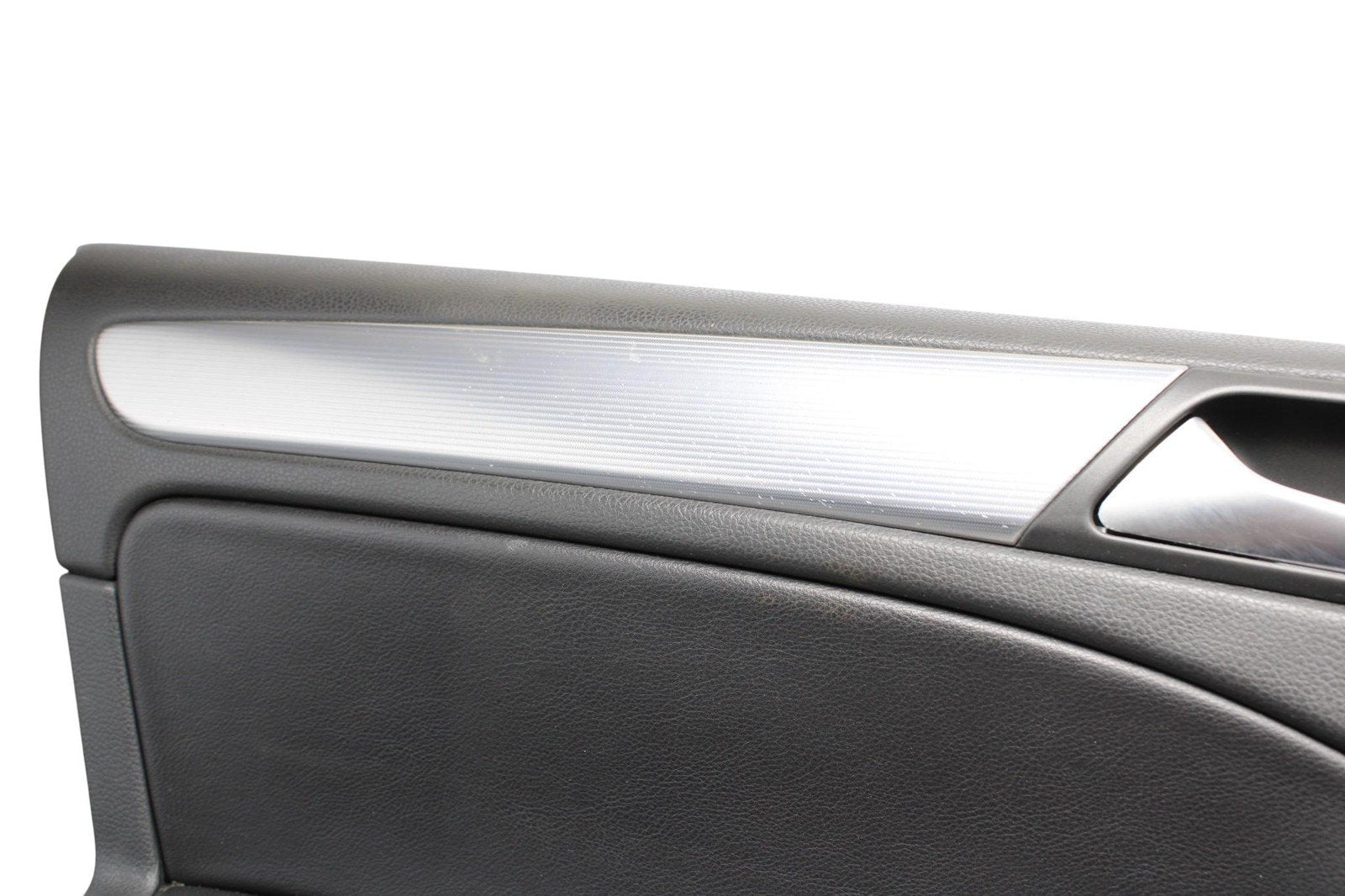 2012 - 2013 VOLKSWAGEN GOLF R FRONT LEFT DRIVER DOOR PANEL WITH ALUMINUM TRIM