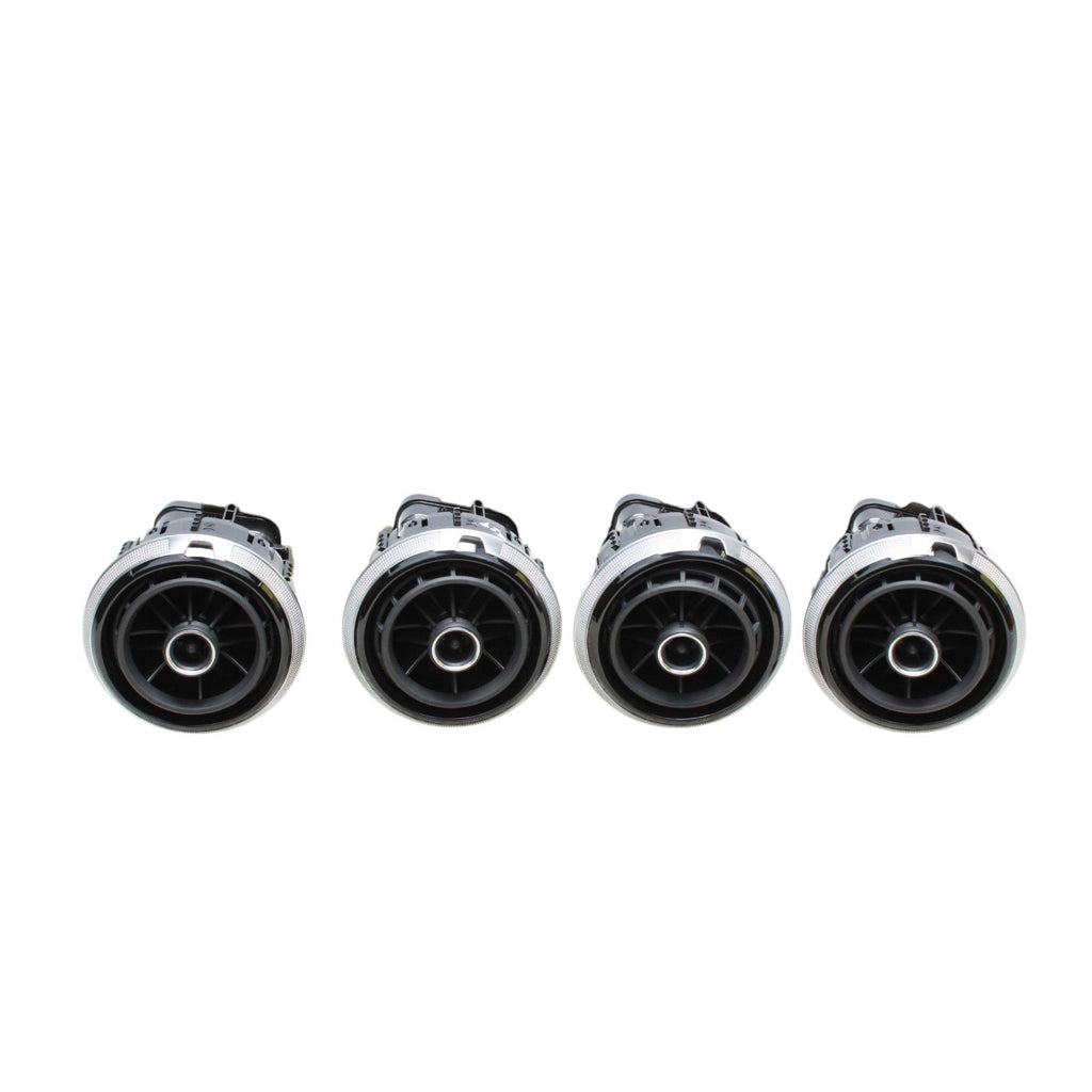 2015–2016 AUDI A3 S3 DASHBOARD AIR VENT INTERIOR TRIM SET OF 4 8V0820901C OEM