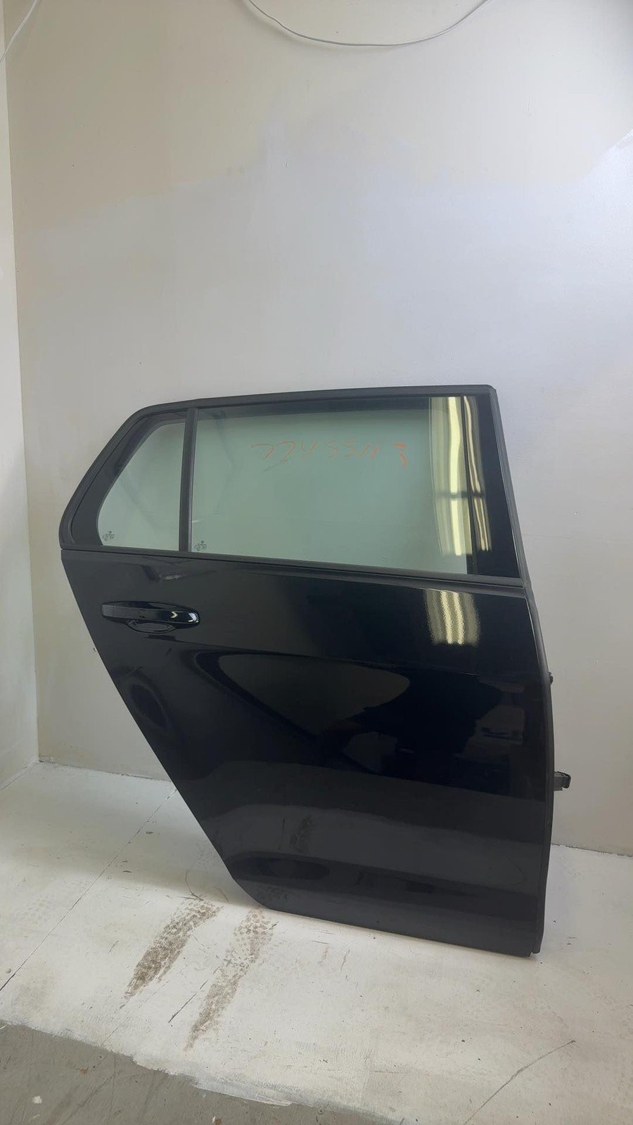 MK7 VW GTI Golf R Rear Right Door Shell Passenger Side Black Pearl Oem 2015-2021
