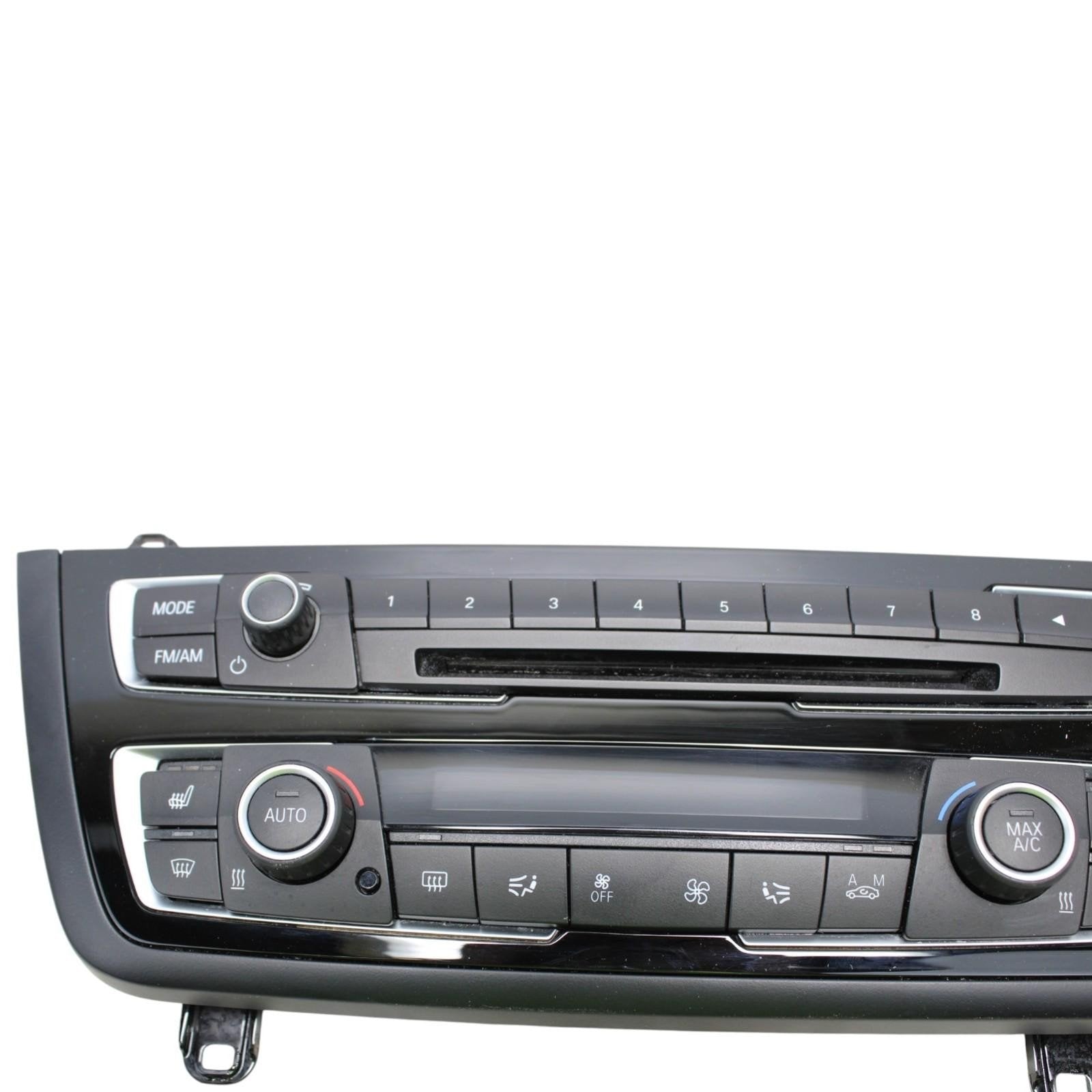 14-17 OEM BMW F32 F33 F36 F82 M3 M4 AC Heater Control Panel Radio Media Buttons