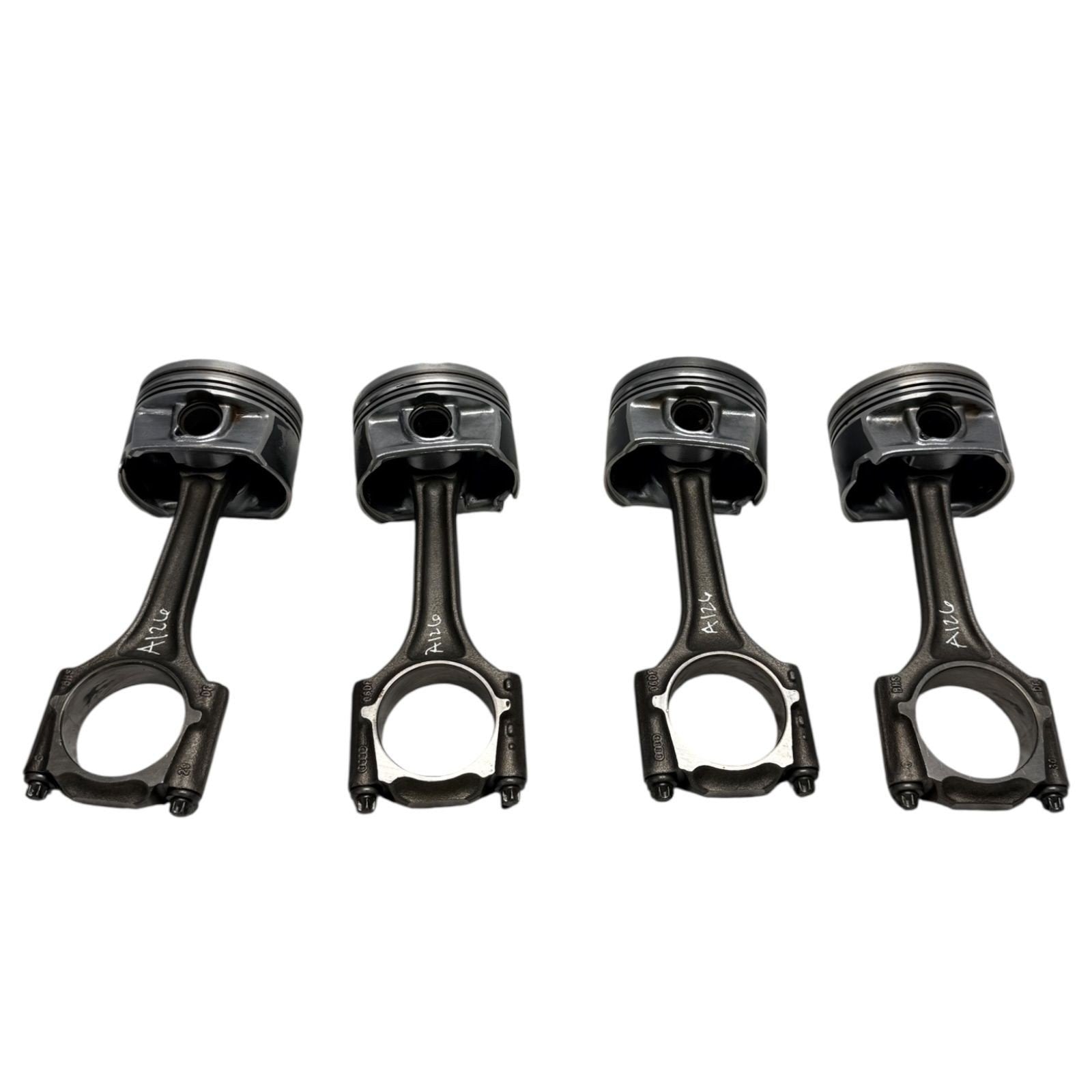 2012-2013 Volkswagen Golf R Pistons & Connecting Rods OEM Set Of Four