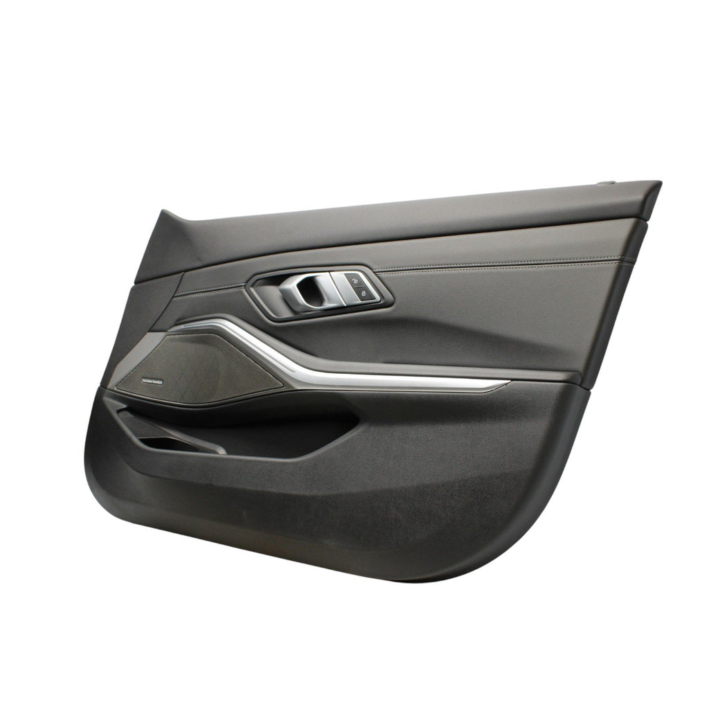 2020-2025 BMW M340i G20 Front Right Interior Door Panel Trim Black Black