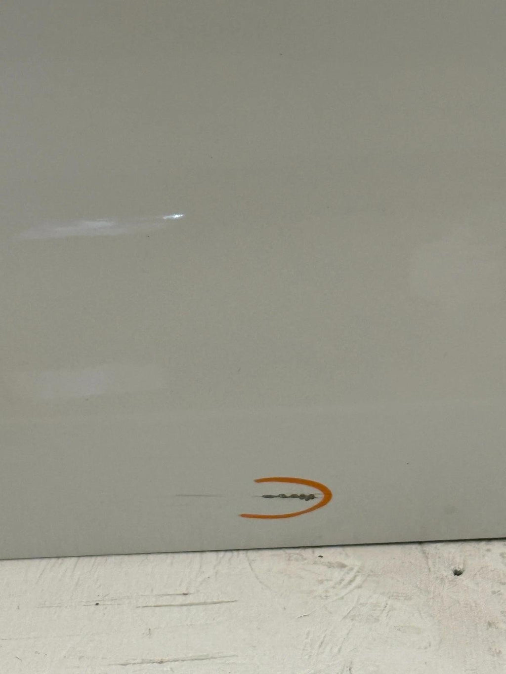MK7 VW GTI GOLF R REAR RIGHT DOOR SHELL PASSENGER PURE WHITE OEM 2015-2021