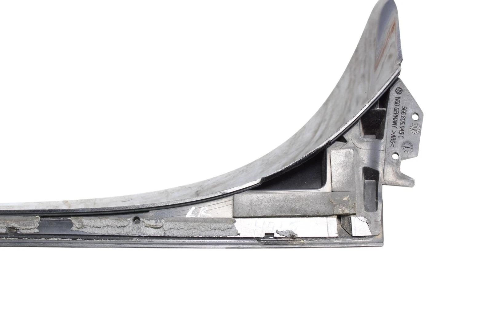 MK7 VW GTI Golf R Left Spoiler Extension Wing Side Trim Driver Oem 2015-2021