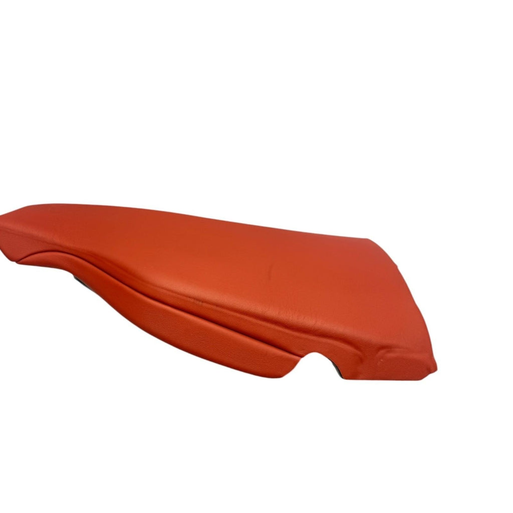 2015-2020 Bmw F82 M4 Rear Seat Side Bolster Pair Sakhir Orange Red Leather Oem
