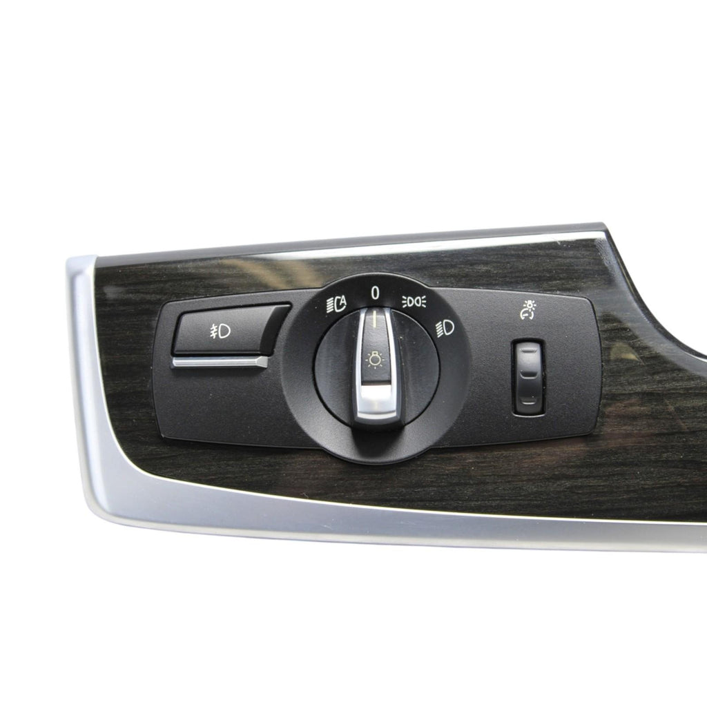 11-16 BMW 528i 535i 550i Headlight Switch Head Light Control Switch With Trim