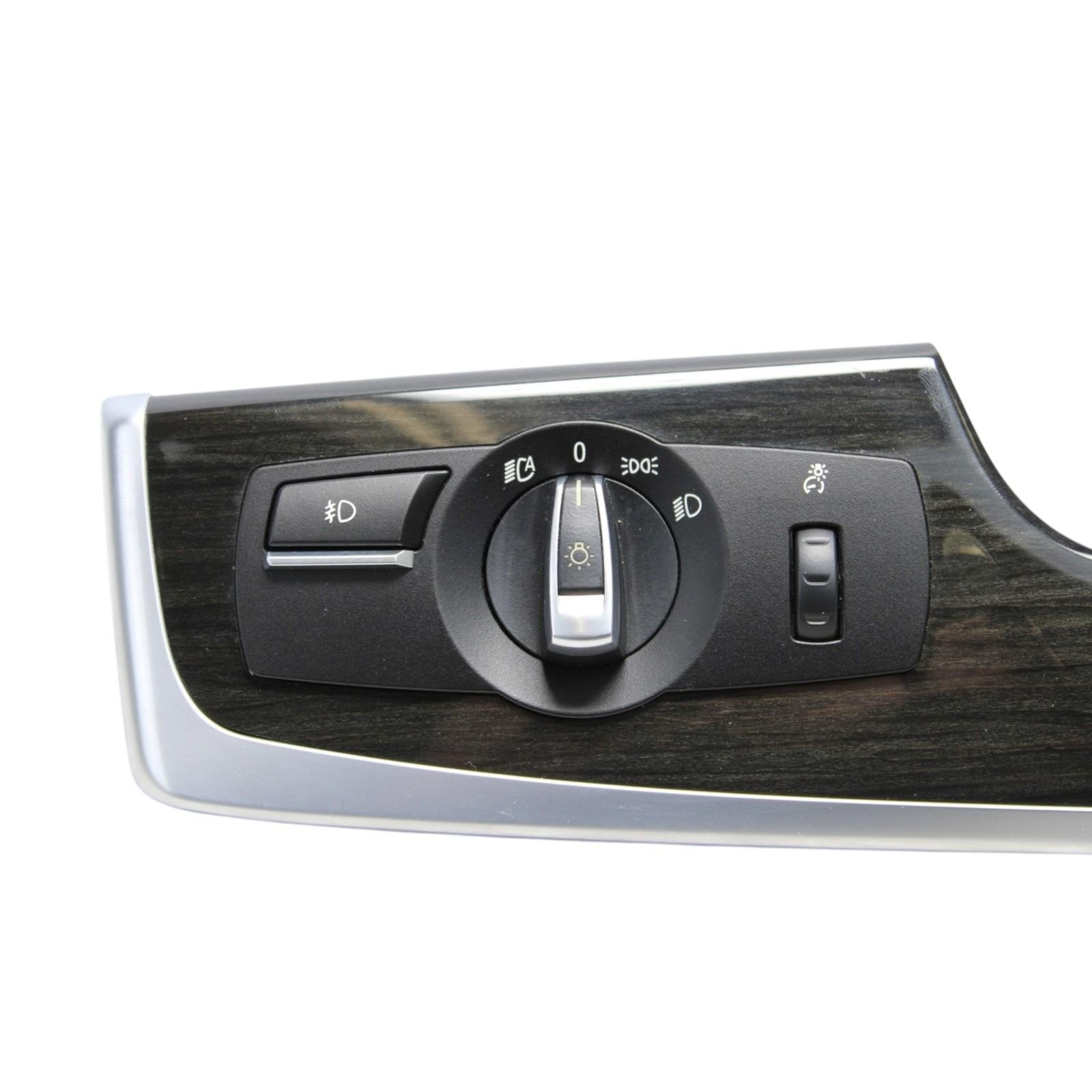 11-16 BMW 528i 535i 550i Headlight Switch Head Light Control Switch With Trim
