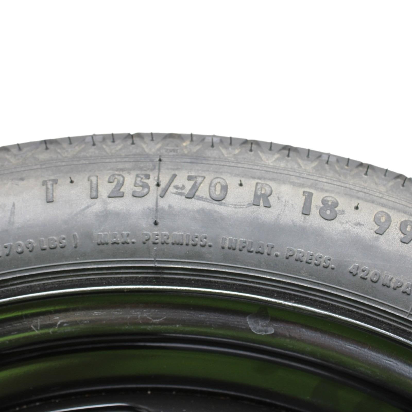 2008-2014 VW Golf MK6 Space Saver Spare Tire 3.5x18 ET25.5 T125/70R18 1K0601027B