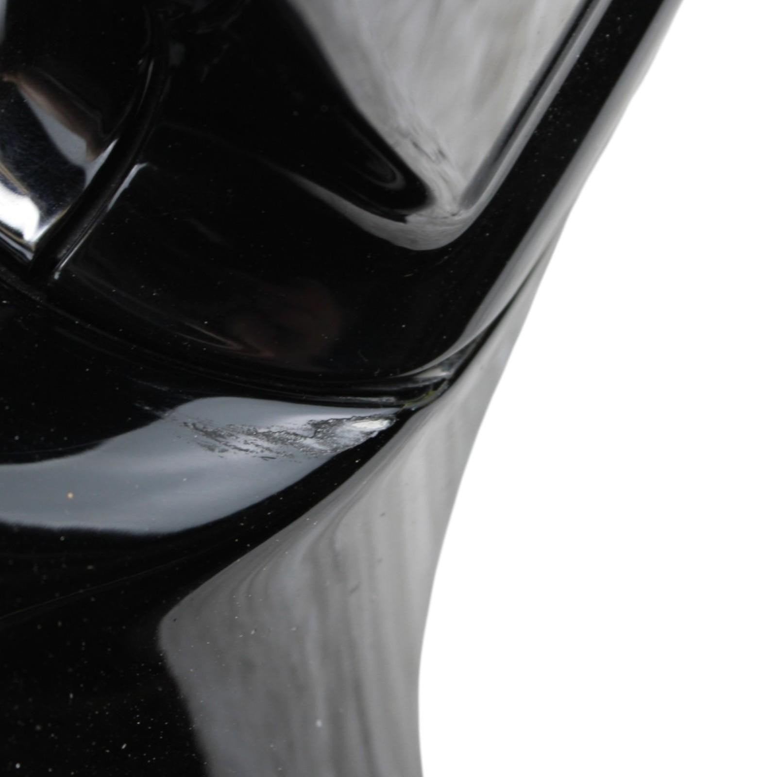 2011-2012 BMW 528i 535i 550i Left Door Mirror Black OEM *light scratches*