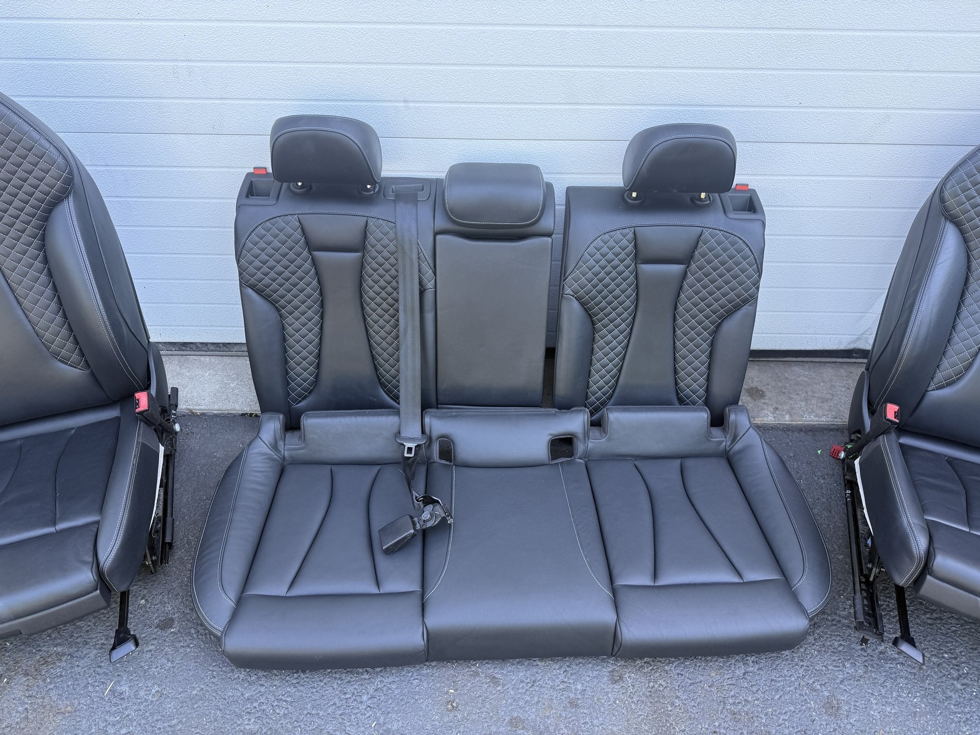 2017-2020 Audi S3 Front & Rear Seats - Airbag Deployed