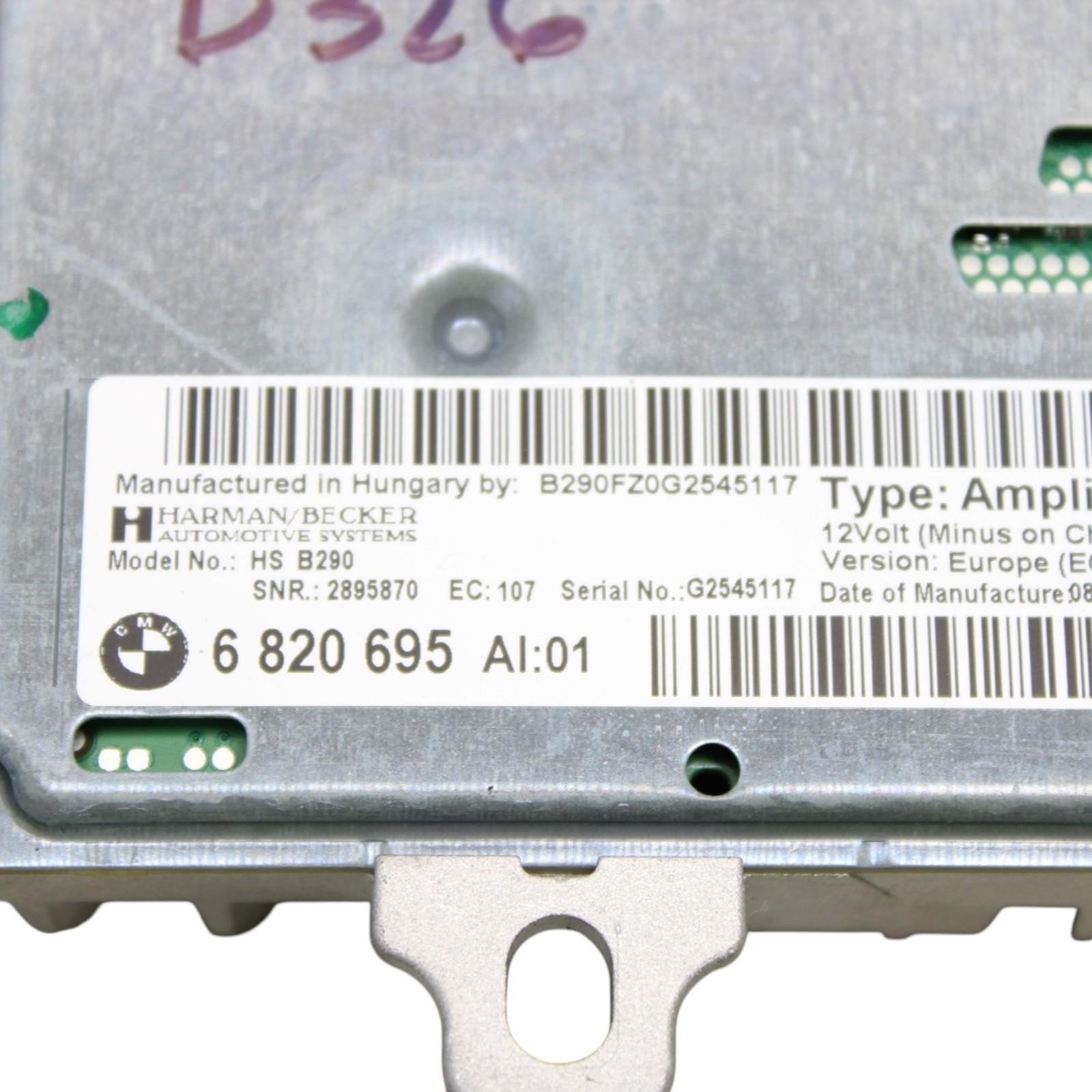 OEM BMW F30 F32 F36 F80 F82 F83 Audio Control Module Active Sound Design Harman